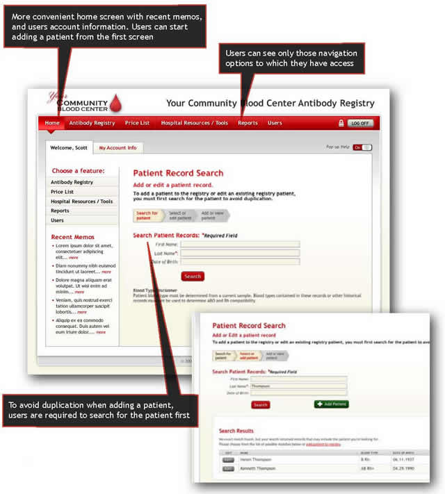 Antibody Registry safety screen example 1