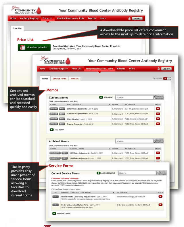Antibody Registry screen example 5